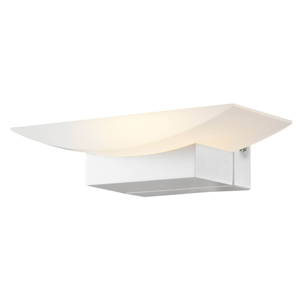 Nowoczesna lampa ścienna Esma do salonu LED 6W 3000K biała