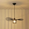 Zawieszana lampa Petti ABR-PETTI-70 Abruzzo falowana druciana czarna