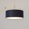 Stojąca lampa do sypialni POISE 11430 łukowa wielokolorowa