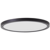 Plafon okrągły do salonu Tuco HK19148S76 LED 21W 3000K biały czarny