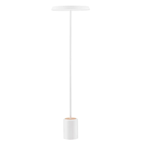 Metalowa lampa podłogowa FOVENTO LE45445 LED 27W 3000K biała