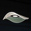 Modernistyczna lampa wisząca MEDUSA przezroczysta czarna AZ6788 LED 30W 3000K