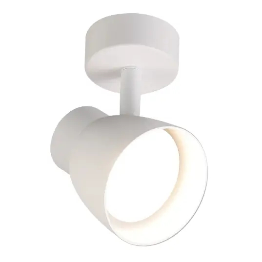 Sufitowa lampa regulowana Dravo LP-9523/1WS WH do sypialni biała