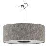 Nowoczesna lampa wisząca LAGO 11674 regulowana szara
