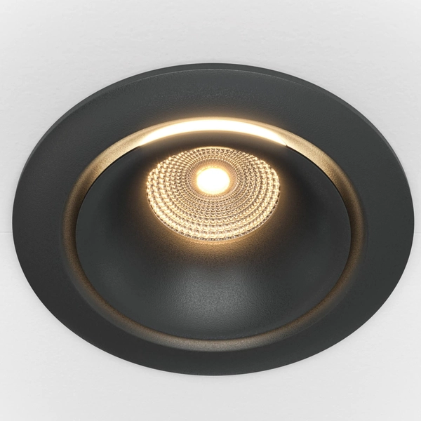 Lampa sufitowa Yin DL031-2-L12B LED 12W oczko czarne