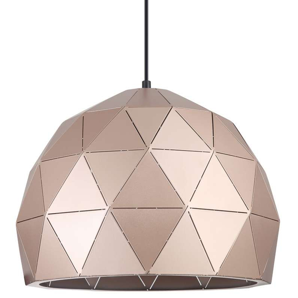 LAMPA wisząca HARLEY MDM-3471-1 GD Italux geometryczna OPRAWA metalowa ZWIS kopuła szampańska