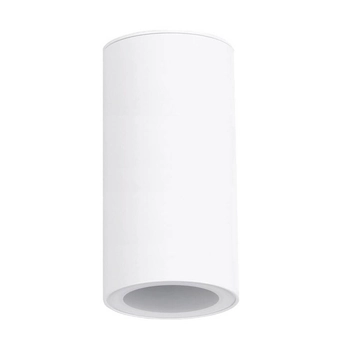 Zewnętrzna lampa sufitowa Rotor AZ6066 Azzardo metal szkło IP65 tuba biała