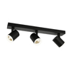 Sufitowa lampa kuchenna Helvia LED 15W 4000K tuby na listwie czarne