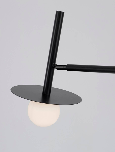 Podłogowa lampa stojąca MORELOS LE42889 z regulacją czarna