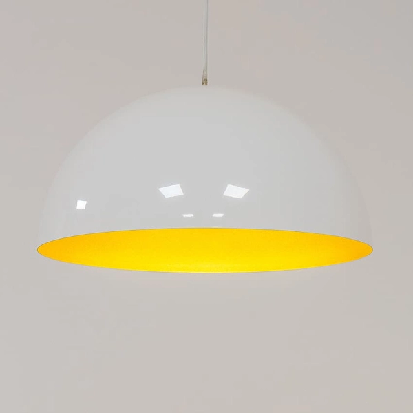 Wisząca lampa do salonu Hemisphere Super 10701 Nowodvorski biała złota