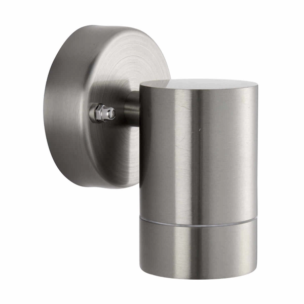 Metalowa tuba na ścianę Palin 101349 Saxby srebrna