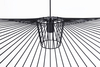 Lampa wisząca Kapelusz KP-21 Mini nad stół druciany czarny