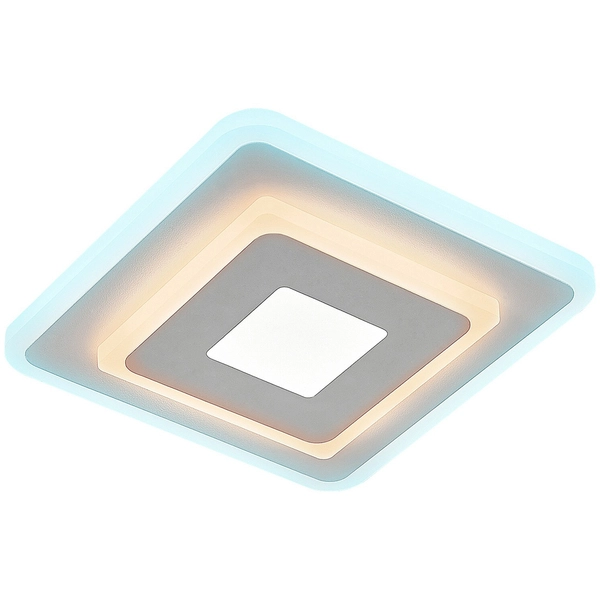 Biały plafon Taneli 6960 kwadratowa lampa LED 12W 3000K-6000K do biura