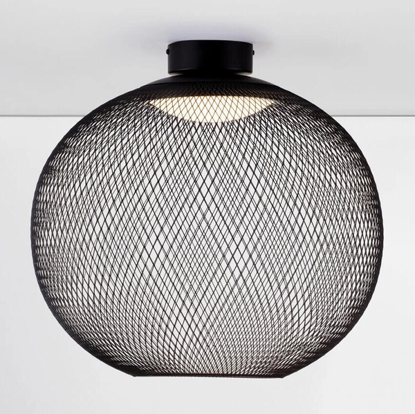 Lampa sufitowa okrągła RITA LE44254 LED 23W 3000K druciak czarna