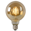 Ściemniana żarówka LED 49069/05/62 Lucide E27 5W 2700K 550lm bursztynowa