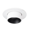 Sufitowy wpust z regulacją HALO H0128 Maxlight LED 6W 3000K biały czarny