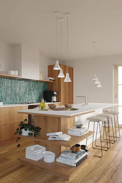 Wisząca lampa Taleja SL.0983 Sollux industrialna nad wyspę biała