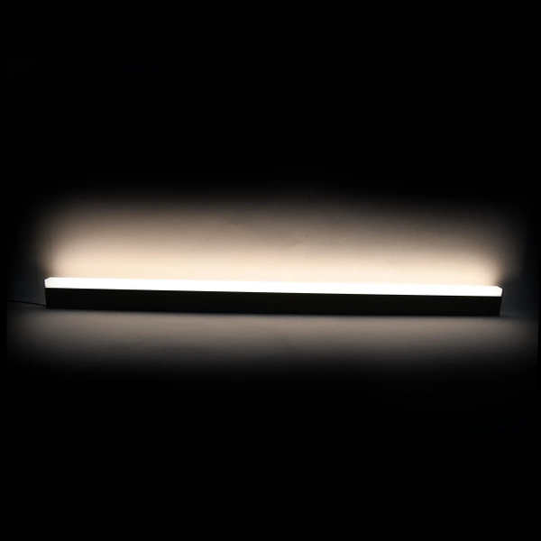 Biurowa lampa wisząca Sigi PL0129-BK Yaskr LED 36W 3000K czarna