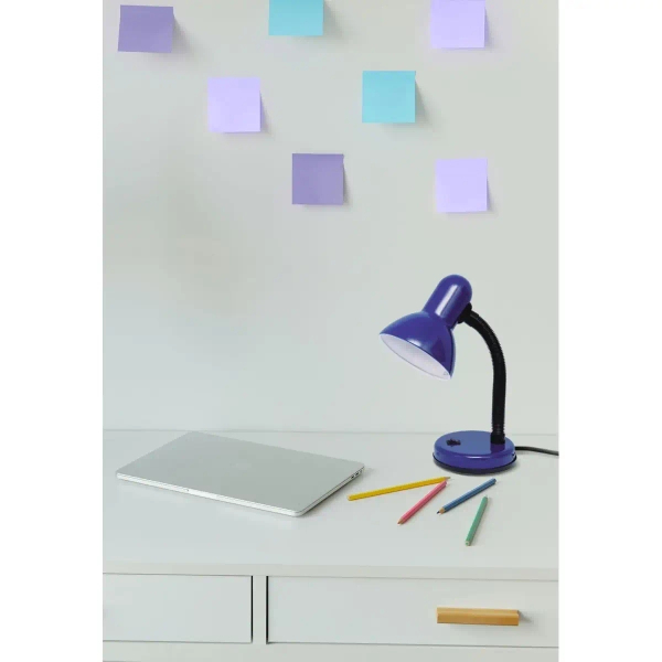 Lampka na biurko Cariba  K-MT-203 NIEBIESKI niebieska 