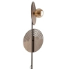 Skandynawska stojąca lampa Lunar Wood 16135 drewniana brązowy