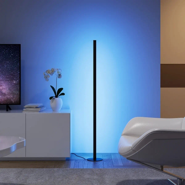 Stojąca lampa słupek Tendo R45711102 RL Light LED 11W RGB czarna