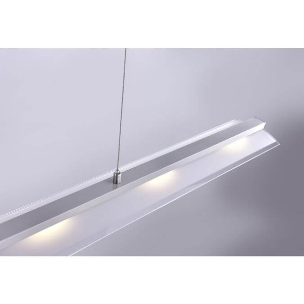 Lampa wisząca NELE 15880-55 LED 26W 2700-5000K listwa srebrny
