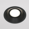 Sufitowe oczko podtynkowe Dot DL028-2-01B metalowe czarne