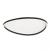 Jadalniana sufitowa lampa 23208 LED 39W 3000K owalna czarny