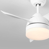 Sufitowy wentylator VILLAZON LE44971 LED 18W 3000-6500K z pilotem biały