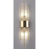 Lampa ścienna kryształowa ODESSA CGODEW1 do jadalni glamour złota