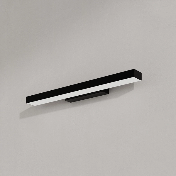 Lampa ścienna Aqua LP-987/1W S BK LED 12W 3000-6000K IP44 czarny