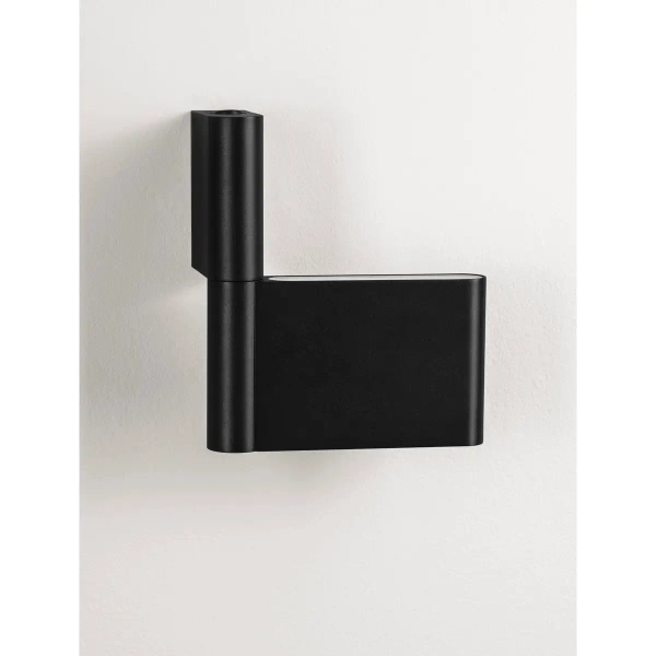 Designerska lampa ścienna RIVENZA LE45541 LED 5W 3000K czarna