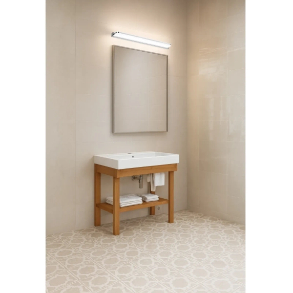 Łazienkowy kinkiet Mirror KLSMIR LED 12W 6500K nad lustro IP65 srebrny