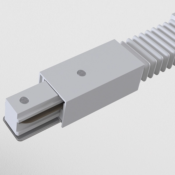 Elastyczne złącze do systemu szynowego jednoobwodowego Unity TRA001CF-11W Maytoni białe