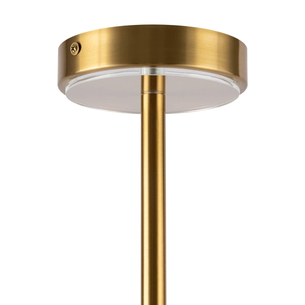Żyrandol do salonu Arco MOD223PL-06BS regulowany mosiądz