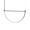 Wisząca lampa VICTORIA czarna P0686 1xLED 30W 3000K geometryczna