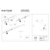 Lampa szynowa magnetyczna Focus TR032-4-12W3K-M-DS-BBS LED 12W 2700-6000K tuba mosiądz