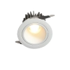 Metalowy wpust sufitowy Pik RL0106-CCT-WH LED 8W 3000-4000K IP54 biały