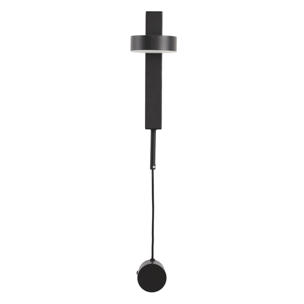 Metalowy kinkiet na ściane Fiko ST-DF010-BK LED 8W 3000K minimalistyczny czarny