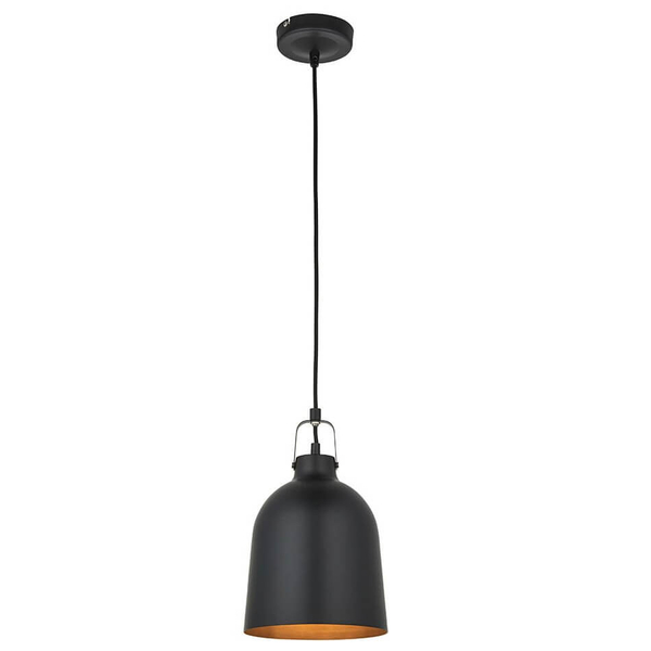 Wisząca lampa nad stół Lazenby 98424 do jadalni czarny ceglany