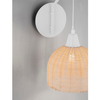 Lampa ścienna do gabinetu TACNA LE44361 koszyk drewniana biała outlet