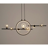 Lampa wisząca do salonu Alure Line Twin MSE010100346 Moosee LED 16W 3000K czarna