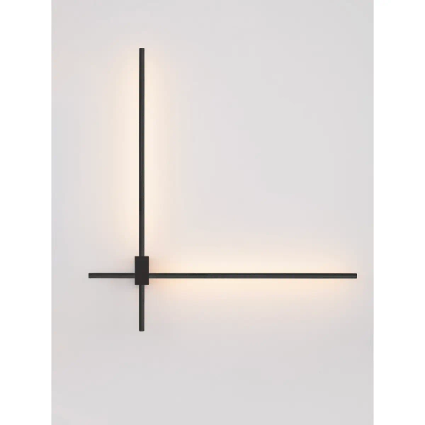 Metalowa lampa ścienna ZALMARA LE45457 LED 20W 2700-4000K czarny