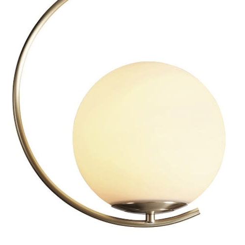 Sufitowa lampa nowoczesna CGSICKC szklana kula mosiądz