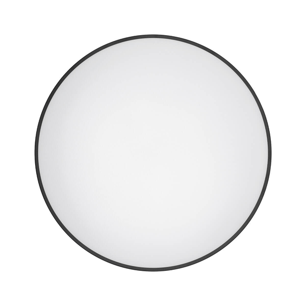Nasufitowa lampa Agnes 10975 Nowodvorski LED 64W 3000K IP44 do łazienki czarna biała