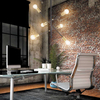 Industrialna LAMPA sufitowa LANNY 2104 Rabalux metalowa OPRAWA pręty sticks czarne złote