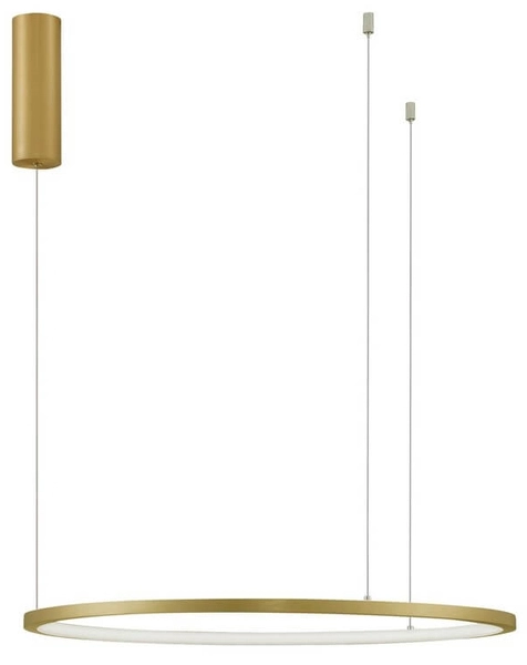 Lampa wisząca LED TOLUCA LE42777 okrągła nad łóżko 36W złota outlet