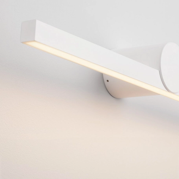 Łazienkowy kinkiet ścienny RAFAEL LE44419 LED 12W 3000K IP54 biały