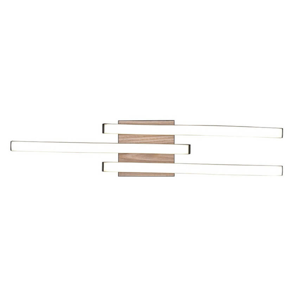 Lampa sufitowa NORVE DL135-62473 LED 5W 3000K drewniany czarny
