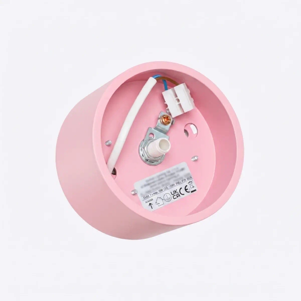 Lampa sufitowa różowa MODO SL.2466 1xGx53 metalowa tubka